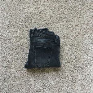 Skinny Ankle Ripped Jeans